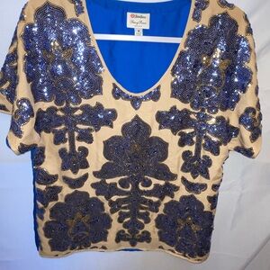 Tracy Reese —Neiman Marcus Sequin Statement Top | Medium